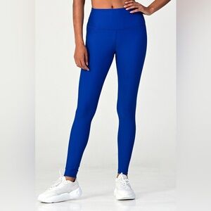 Vetchy Absolute+ High Rise Performance Leggings Cobalt Blue Size Small NWT